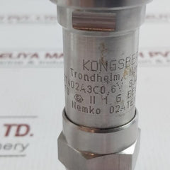Pressure Transmitter Gt402A3C0,6V Kongsberg 0,6 Bar
