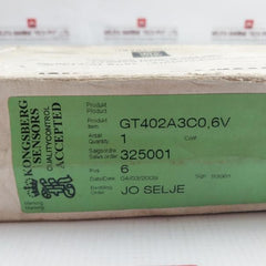 Pressure Transmitter Gt402A3C0,6V Kongsberg 0,6 Bar