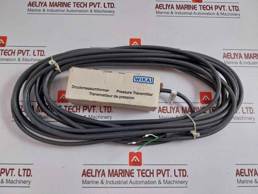 Pressure Transmitter Is-20-s Wika 4..20 Ma 52345556 0..250 Bar