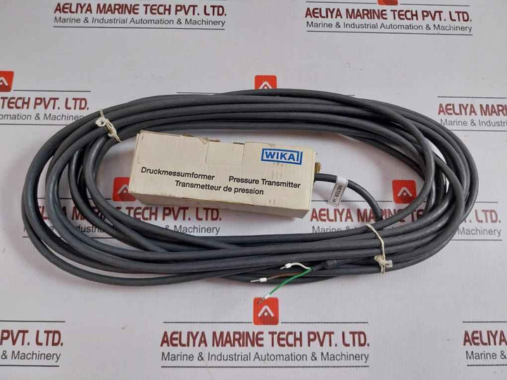 Pressure Transmitter Is-20-s Wika 4..20 Ma 52345556 0..250 Bar
