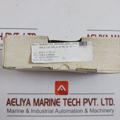 Pressure Transmitter Is-20-s Wika 4..20 Ma 52345556 0..250 Bar