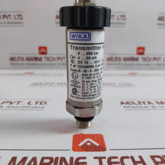 Pressure Transmitter Is-20-s Wika 4..20 Ma 52345556 0..250 Bar
