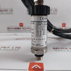 Pressure Transmitter Is-20-s Wika 4..20 Ma 52345556 0..250 Bar