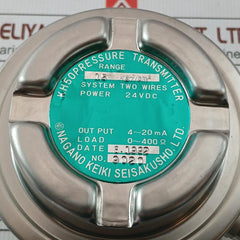 Pressure Transmitter Kh50 Nagano Keiki