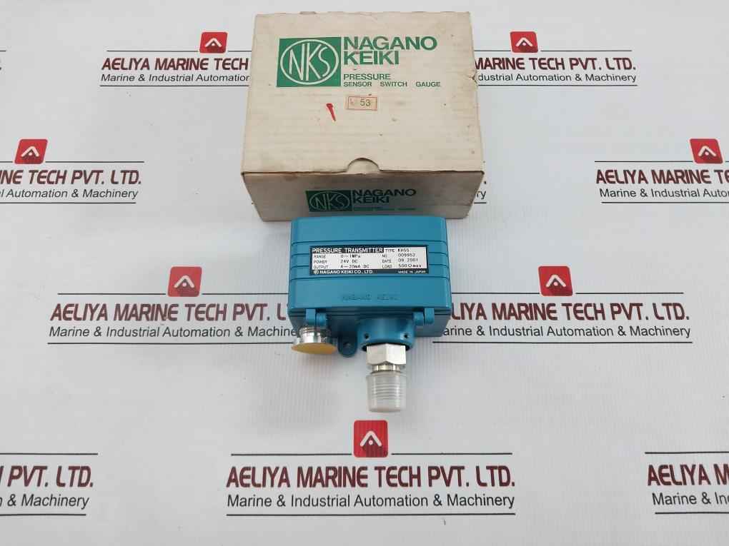 Pressure Transmitter Kh55 Nagano Keiki 24V Dc