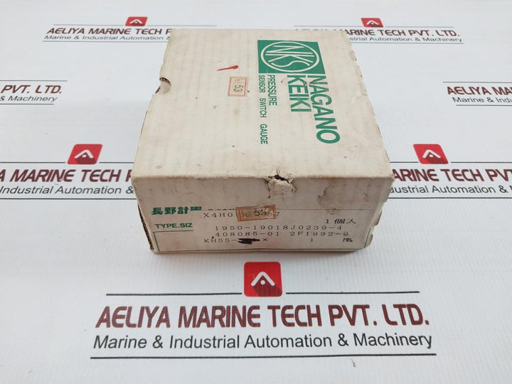 Pressure Transmitter Kh55 Nagano Keiki 24V Dc