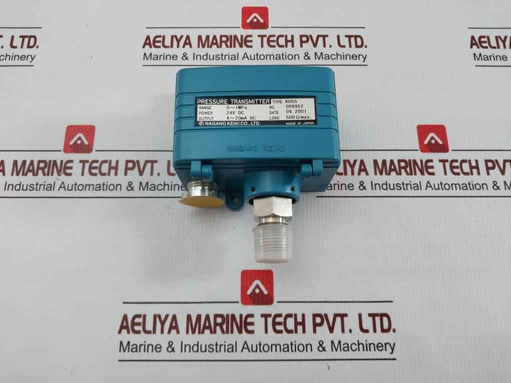 Pressure Transmitter Kh55 Nagano Keiki 24V Dc