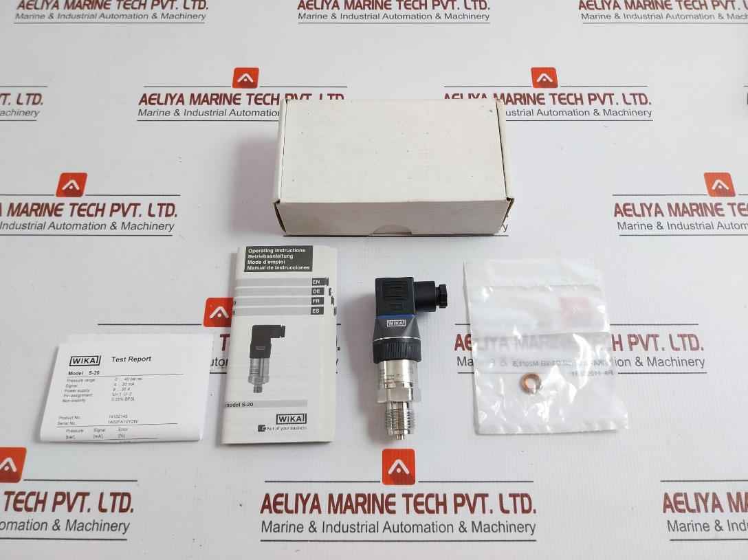 Pressure Transmitter Power Supply - 8-35 V Max. 25 Ma 14102145 Wika