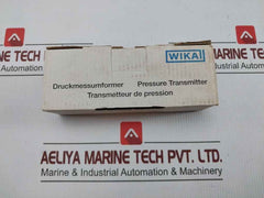 Pressure Transmitter S-10 Wika 0…1,6 Bar