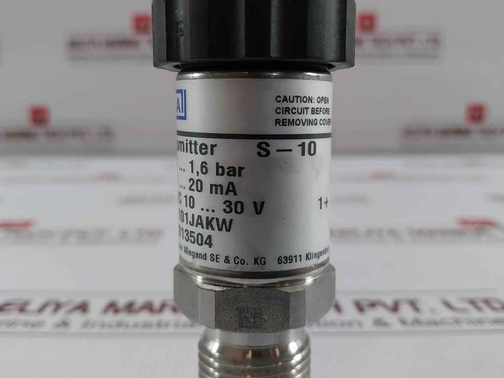 Pressure Transmitter S-10 Wika 0…1,6 Bar