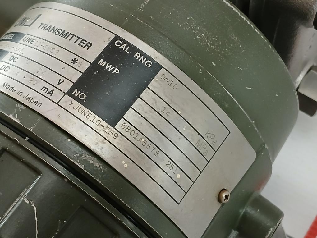Pressure Transmitter Une11-sms2*B/Cal-p/Ssb-s/Z 14 Mpa Yokogawa