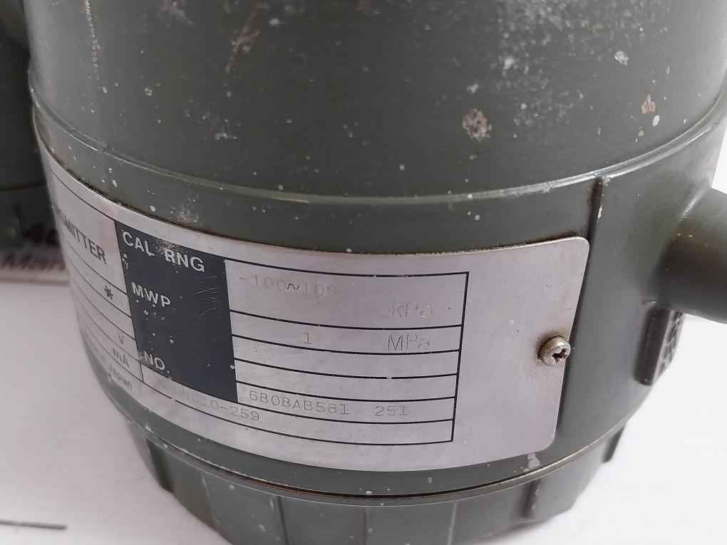 Pressure Transmitter Une 43-sas2*B/Cal-p/Ssb-s/Z Yokogawa 1 Mpa