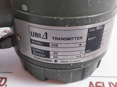 Pressure Transmitter Une 43-sas2*B/Cal-p/Ssb-s/Z Yokogawa 1 Mpa