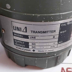 Pressure Transmitter Une 43-sas2*B/Cal-p/Ssb-s/Z Yokogawa 1 Mpa