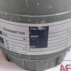 Pressure Transmitter Une 43-sas2*B/Cal-p/Ssb-s/Z Yokogawa 1 Mpa