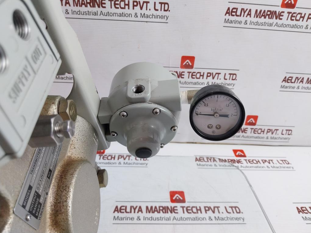 Pressure Transmitter W/ Filter Regulator Y/15A1-lk1/L/Gas-fm/Cal-m Yokogawa -25~100 Mmh2O