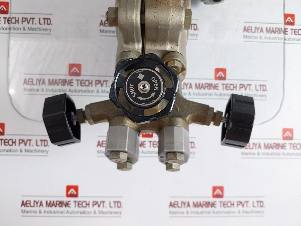 Pressure Transmitter W/ Filter Regulator Y/15A1-lk1/L/Gas-fm/Cal-m Yokogawa -25~100 Mmh2O