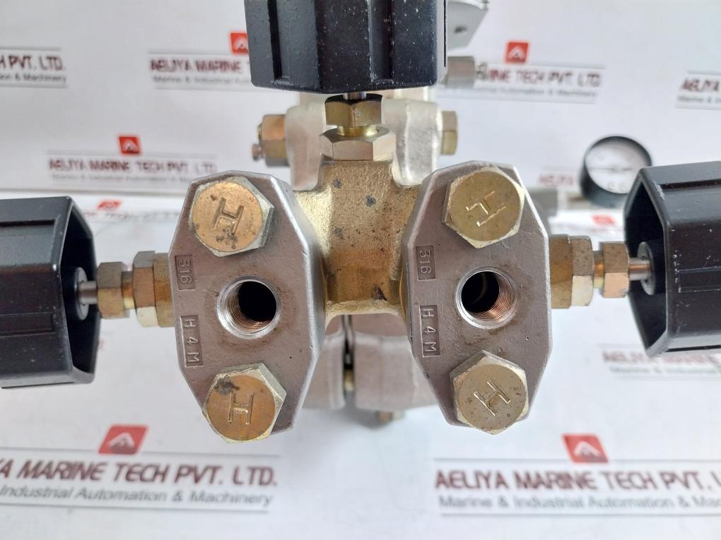Pressure Transmitter W/ Filter Regulator Y/15A1-lk1/L/Gas-fm/Cal-m Yokogawa -25~100 Mmh2O