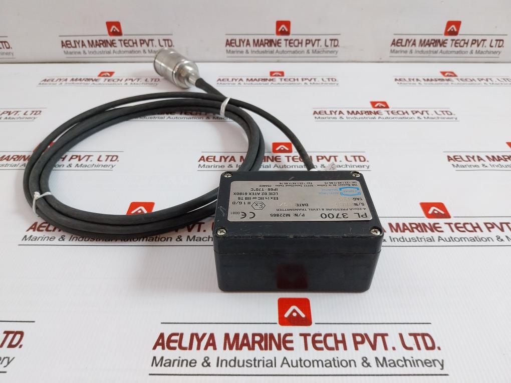 Pressure & Level Transmitter Pl 3700 Auxitrol 4-20Ma 3 Meter 0-175 Mbar