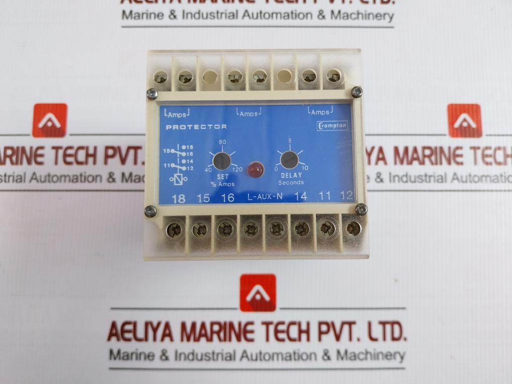 Pretector Trip Relay 120V 60Hz Crompton 253-papw