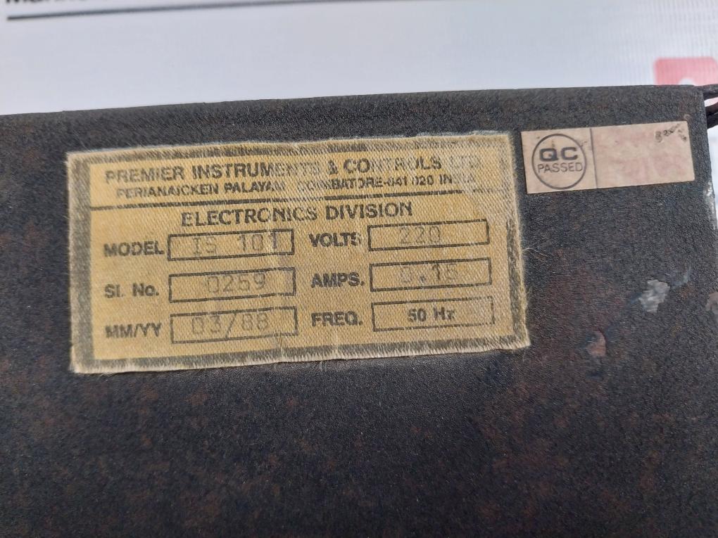 Pricol IS 101 Impulse Sender 220V 50Hz