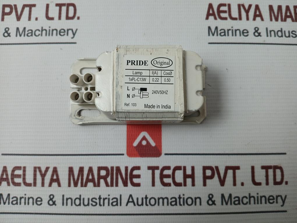 Pride Ballast 1Xpl-c13W 240V 50Hz 13W