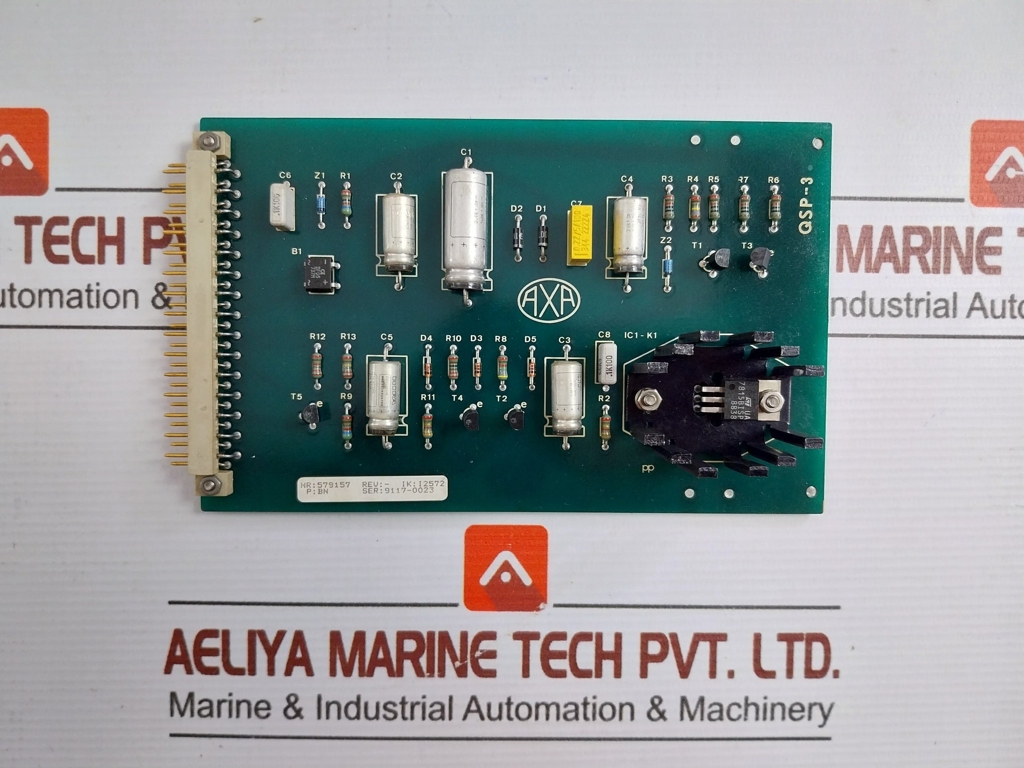 Printed-Circuit-Board-Pcb-279-124-Axa-Qsp-3-1