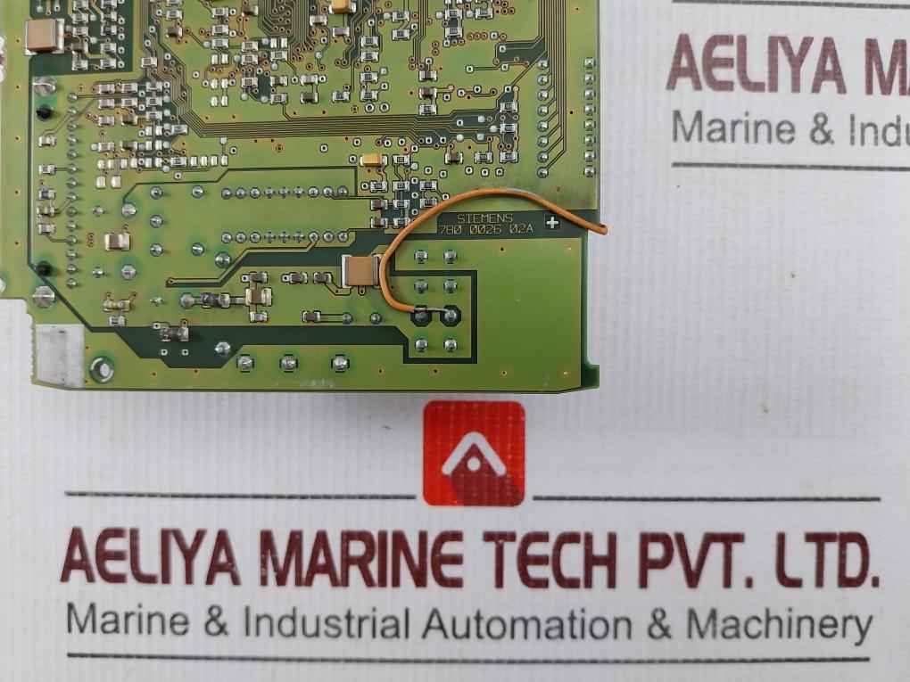 Siemens 780 0026 02a Printed Circuit Board 780002501 253