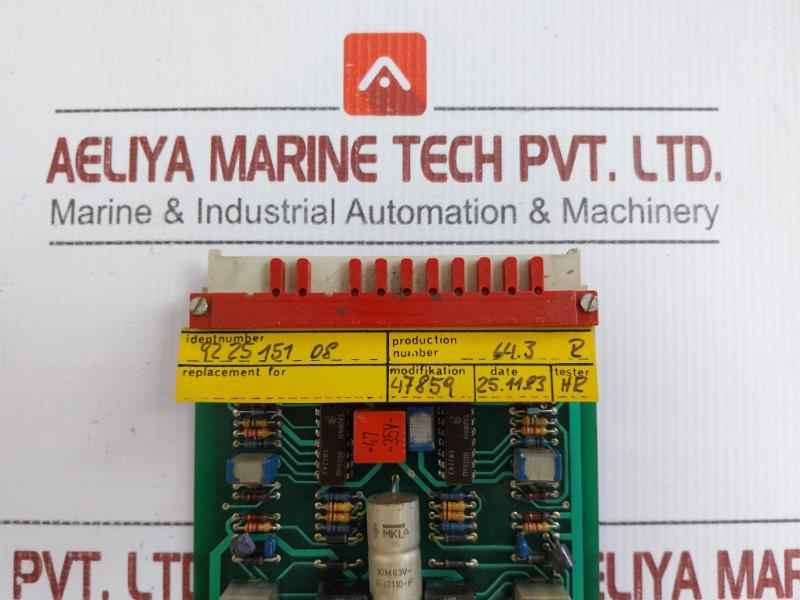 Printed Circuit Board 922515108 Liebherr
