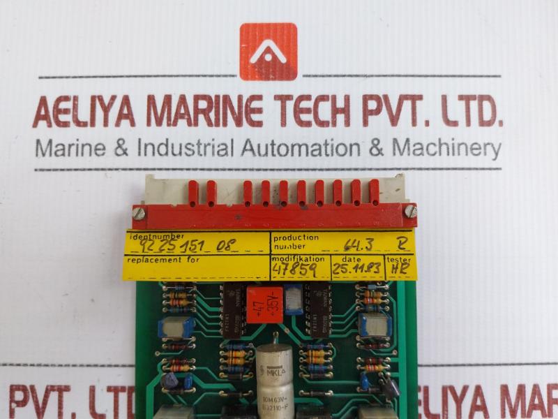 Printed Circuit Board 922515108 Liebherr