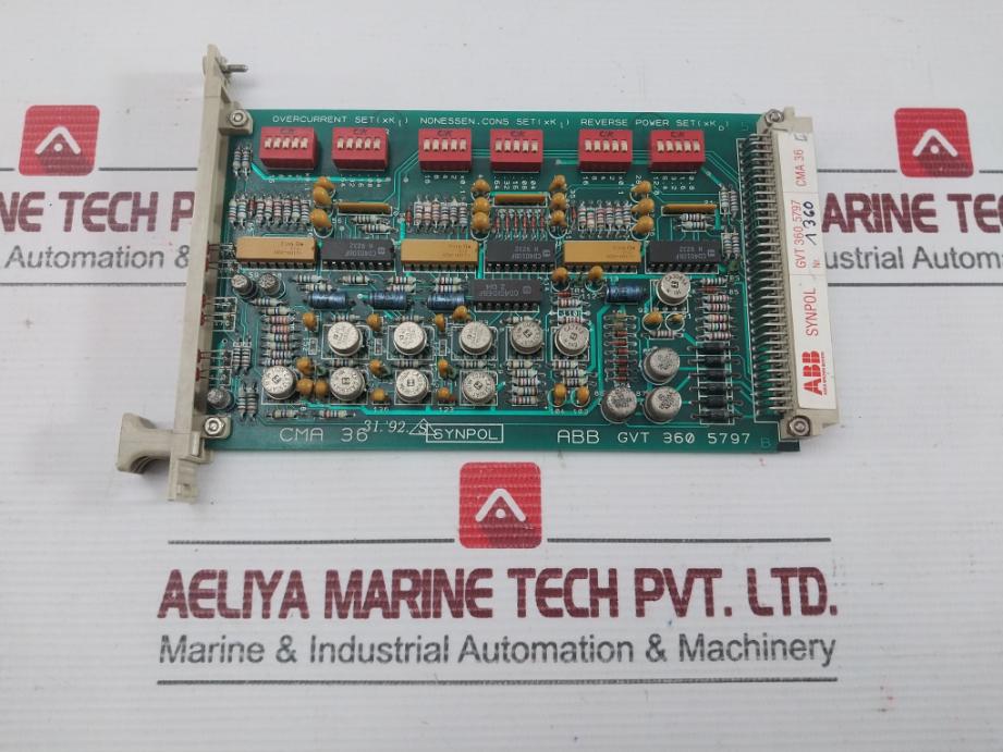 Printed Circuit Board Card Cma 36-1 Abb