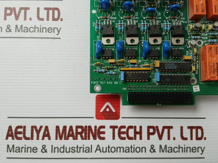 Printed Circuit Board Fofe 517 642 101 C Ae-v02 -used