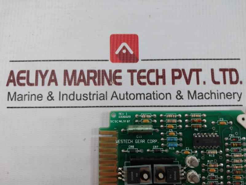 Printed Circuit Board Rev I Am412 Westech Gear