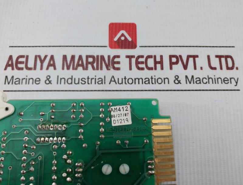 Printed Circuit Board Rev I Am412 Westech Gear