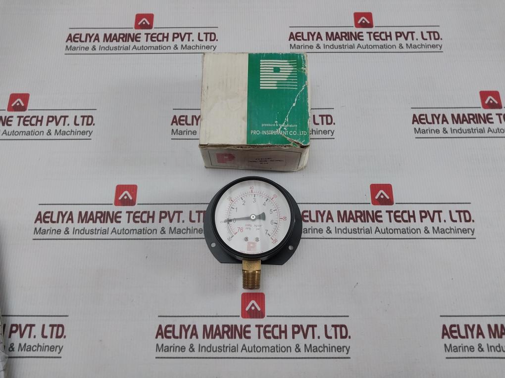 Pro-Instrument Kc-E15 Pressure Gauge Cmhg -76 To 5 Kg/Cm2