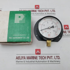 Pro-Instrument Kc-L16 Pressure Compound Gauge 4" C-B X 3/8pt