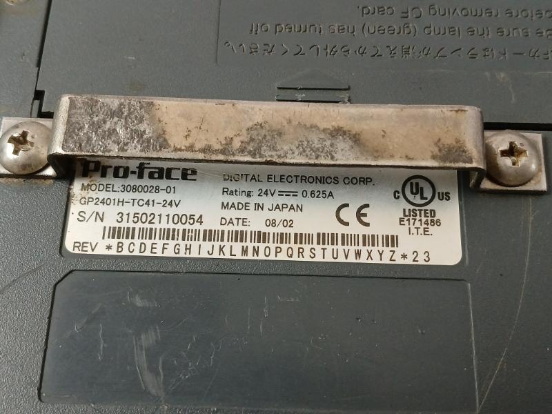 Pro-face 3080028-01 Gp2401H-tc41-24V Programmable Operator