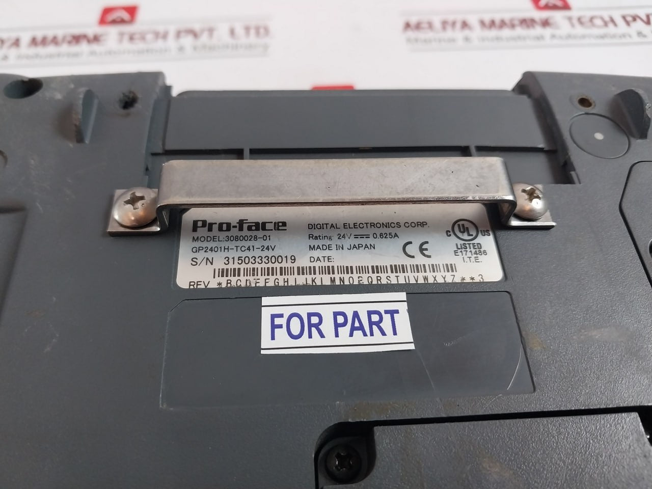 Pro-face 3080028-01 Operator Interface Panel Gp2401H-tc41-24V 24Vdc