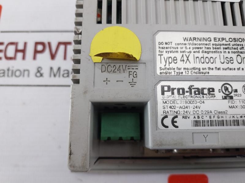 Pro-face 3180053-04 Operator Touch Panel St402-ag41-24V Ecc010028