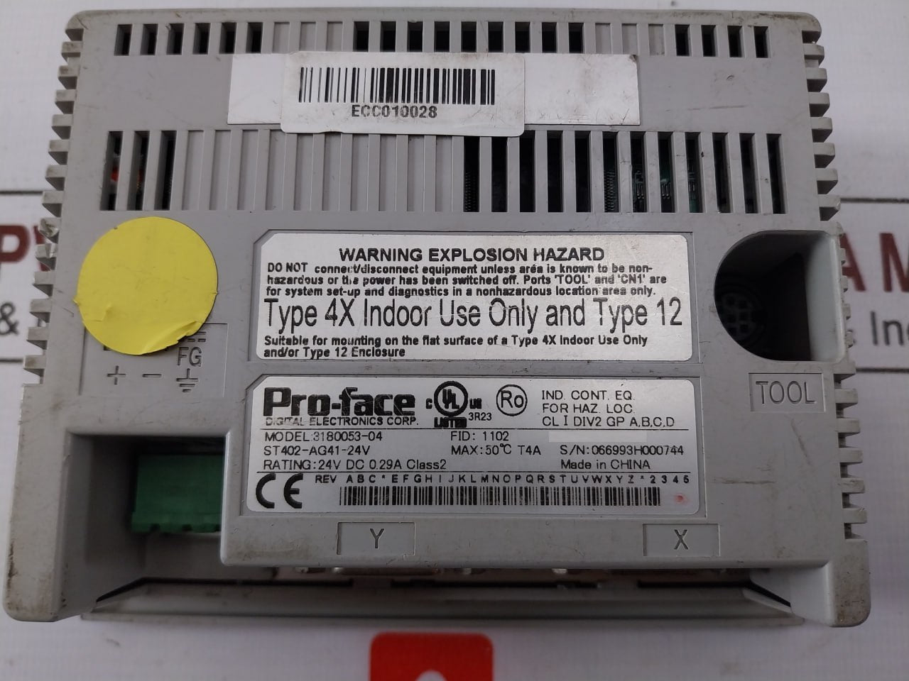 Pro-face 3180053-04 Operator Touch Panel St402-ag41-24V Ecc010028