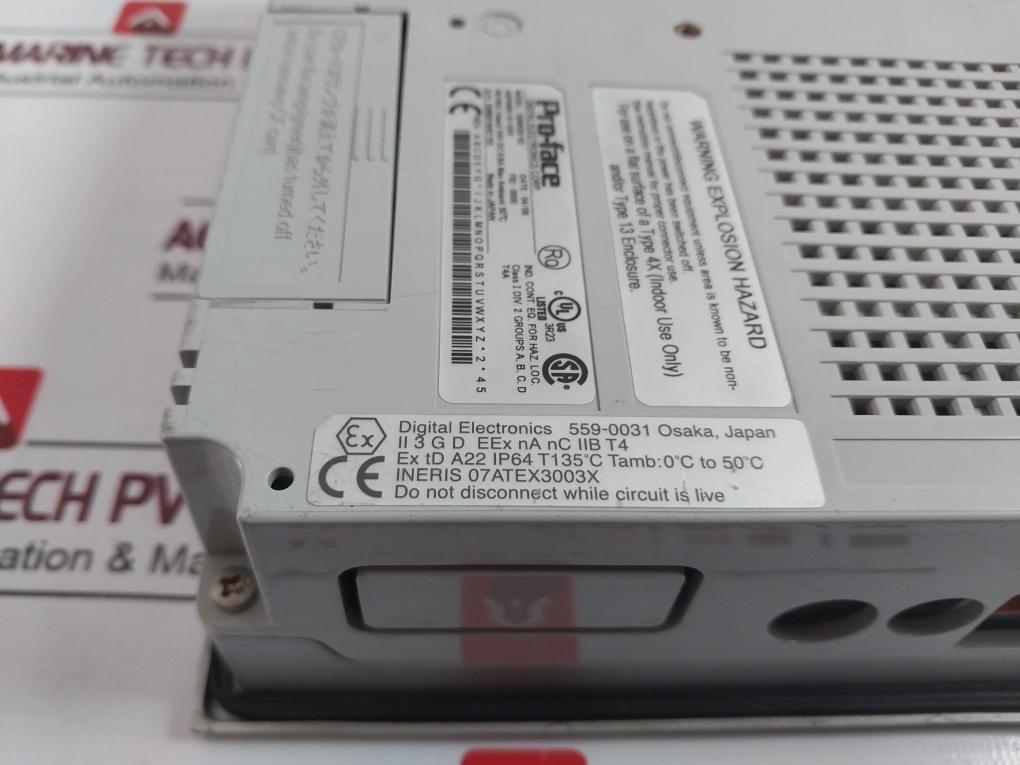 Pro-face 3280035-02 Hmi Operator Panel Touchscreen Class 2 24V Dc