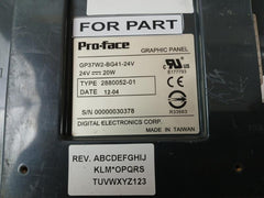 Pro-face Gp37W2-bg41-24V Graphic Panel 2880052-01 E177793