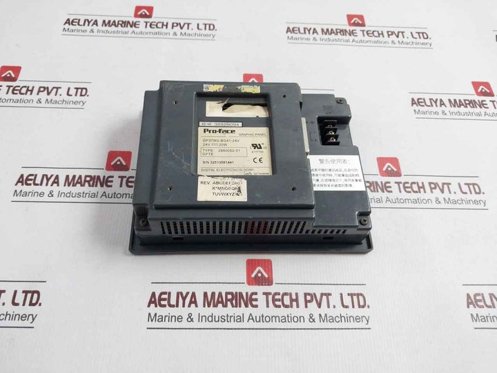 Pro-face Gp37W2-bg41-24V Hmi-human Machine Interface Touch Panel (Not Working)
