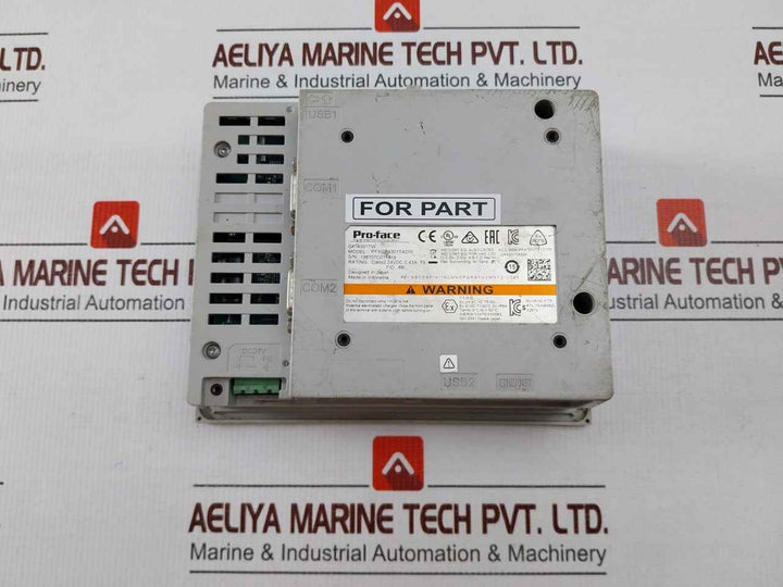 Pro-face Pfxgp4301tadw Operator Interface 24vdc 0.43a Ip64 (Not Working)