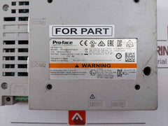 Pro-face Pfxgp4301tadw Operator Interface 24vdc 0.43a Ip64 (Not Working)