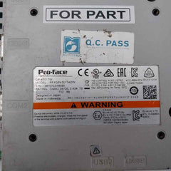 Pro-face Pfxgp4301tadw Operator Interface Ip64 24vdc 0.43a (not Working)