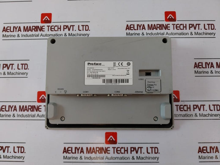 Pro-face Pfxgp4402Wadw Lcd Touch Display Panel 24Vdc 9.2W Max Class 2