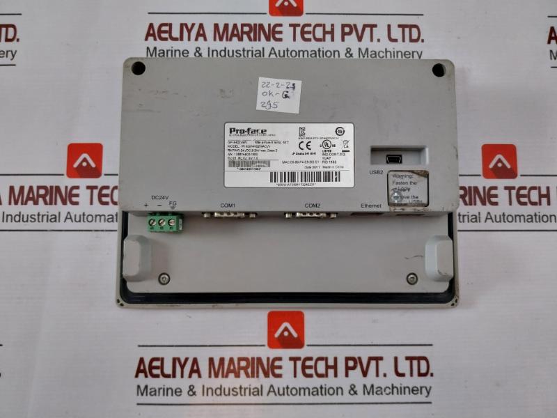 Pro-face Pfxgp4402Wadw Touch Panel Gp-4402Ww 24Vdc 9.2W