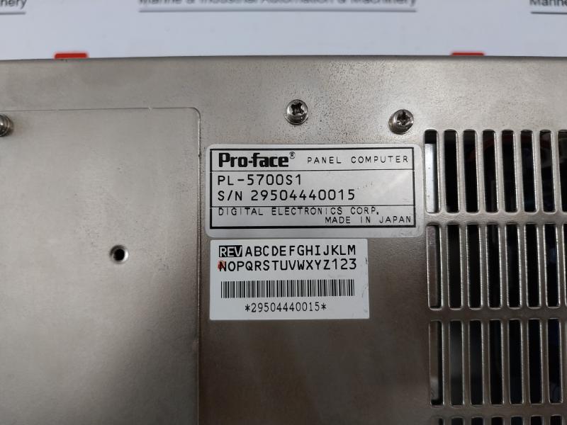 Pro-face Pl-5700S1 Touch Screen Panel Glass Ac100V 50/60Hz