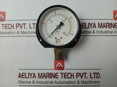 Pro-instrument 3"P-b×3/8Pt Pressure Gauge 0-15Kg/Cm2 0-200Psi